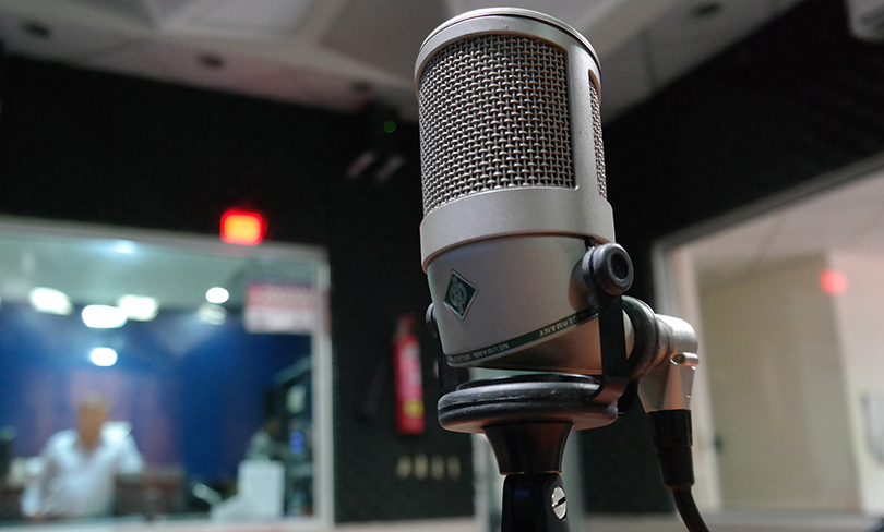 photo of microphone