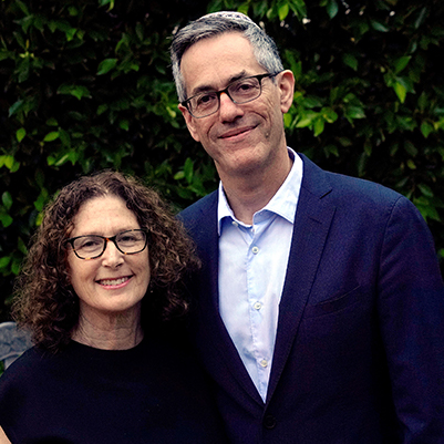 Photo of David N. Myers and Nomi Stolzenberg - photo by Patricia Williams