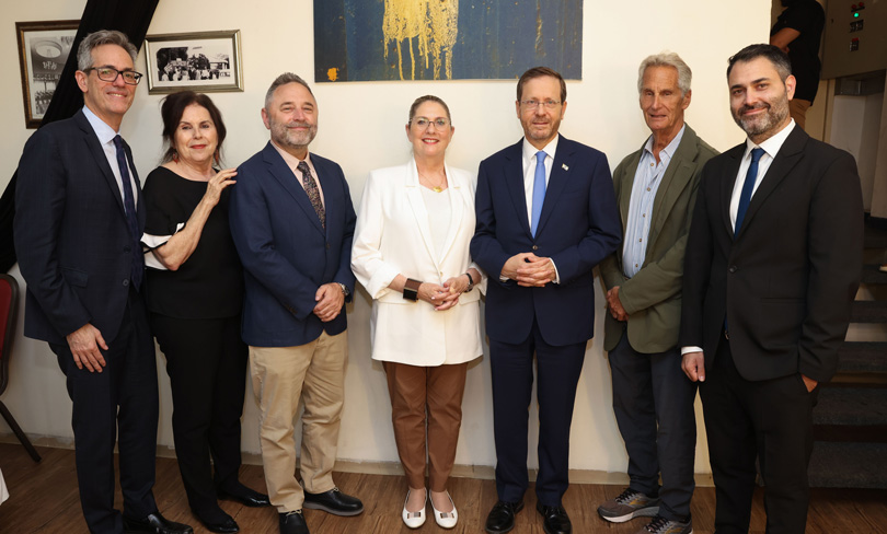President of Israel Isaac Herzog Attends Shatil Celebration