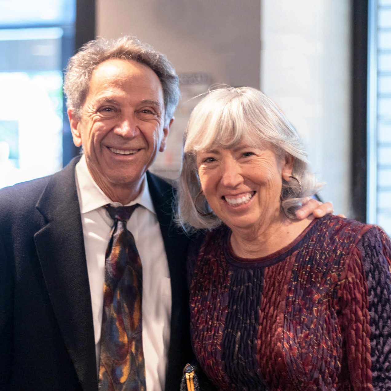 Rabbi Judy Shanks and James Gracer