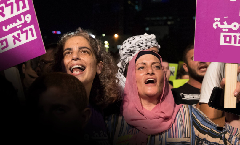 Two protestors edited photo (2)