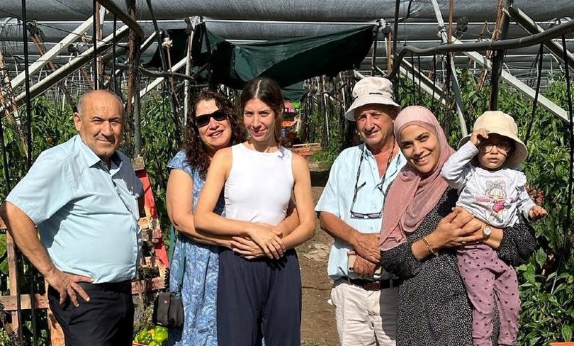 A group in an agricultural area