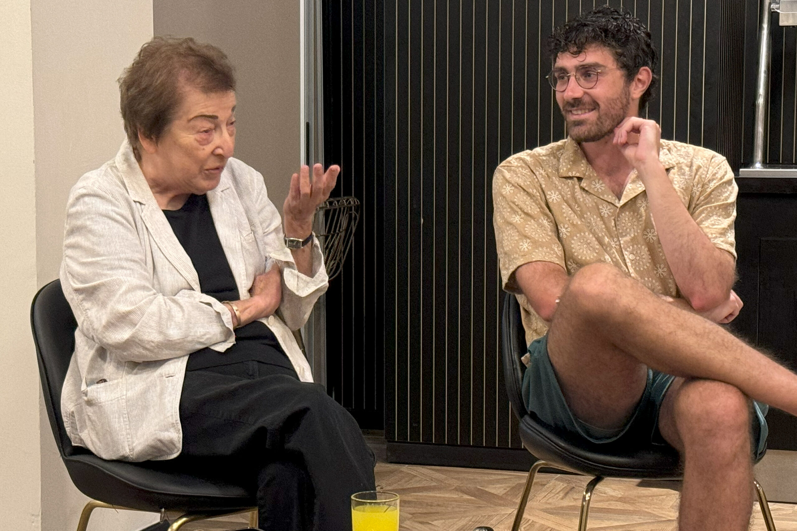 Zak Witus and Naomi Chazan