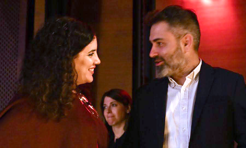 NIF Israel Director, Mickey Gitzin, at the 2025 Haaretz Conference in New York